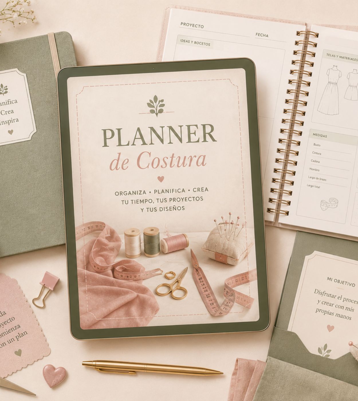 Planner profesional de costura