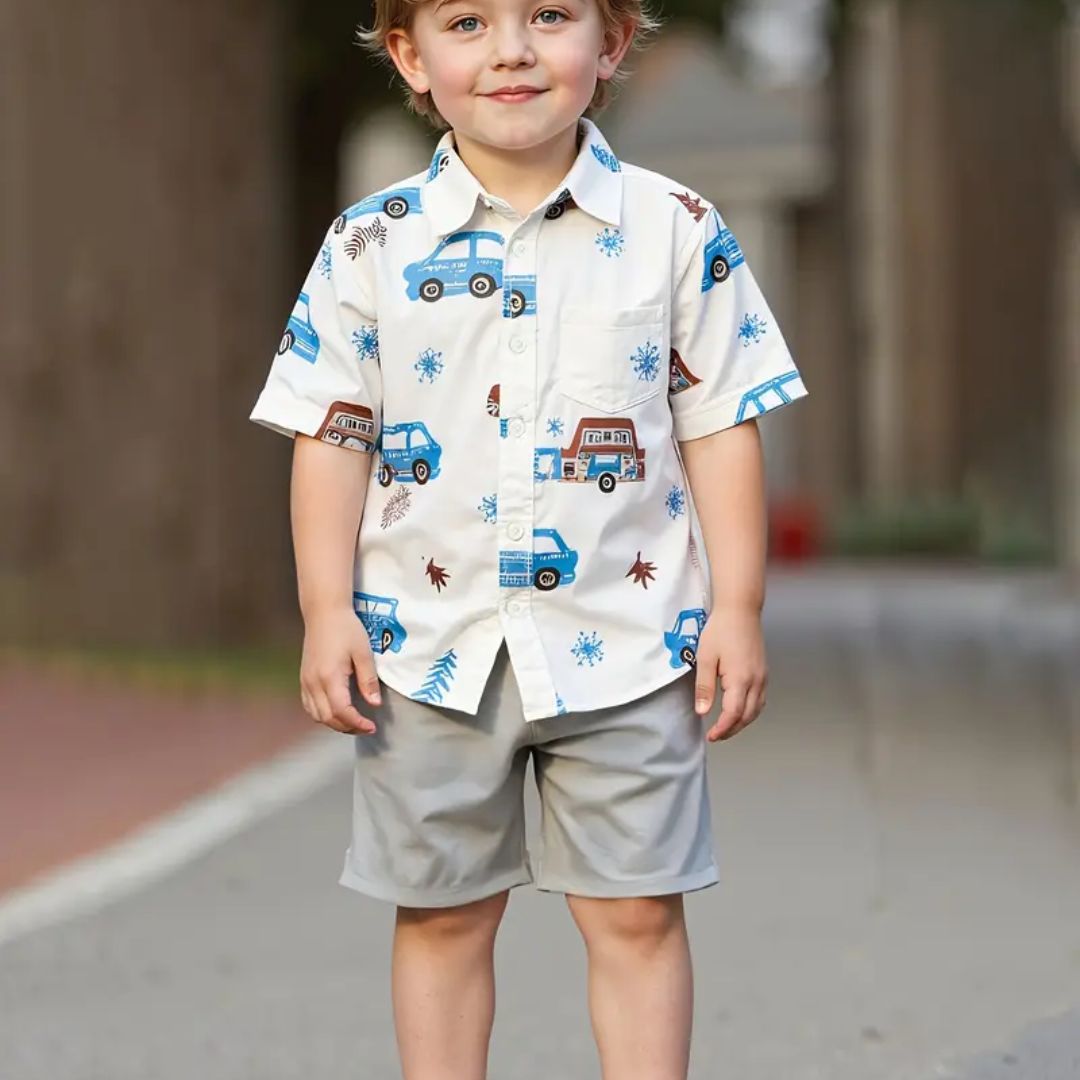 Patrón camisa infantil